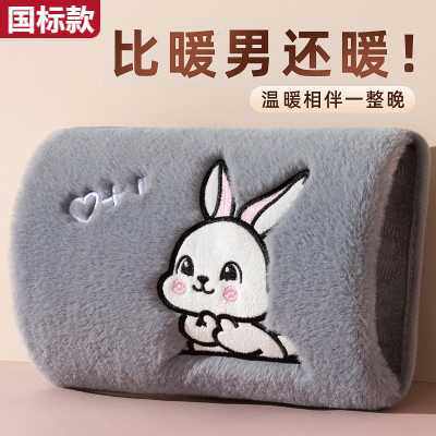 热水袋国标充电式充电防爆暖手宝暖水袋注水电暖肚子安全可加厚