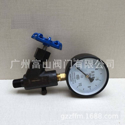 高压Y型压力表截止阀XJY-700C  Y型三通试验阀  Y型仪表阀