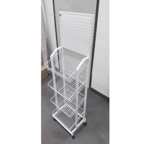 超市便利店小货架可移动多功能用途展示架多孔展示促销架洞洞板架