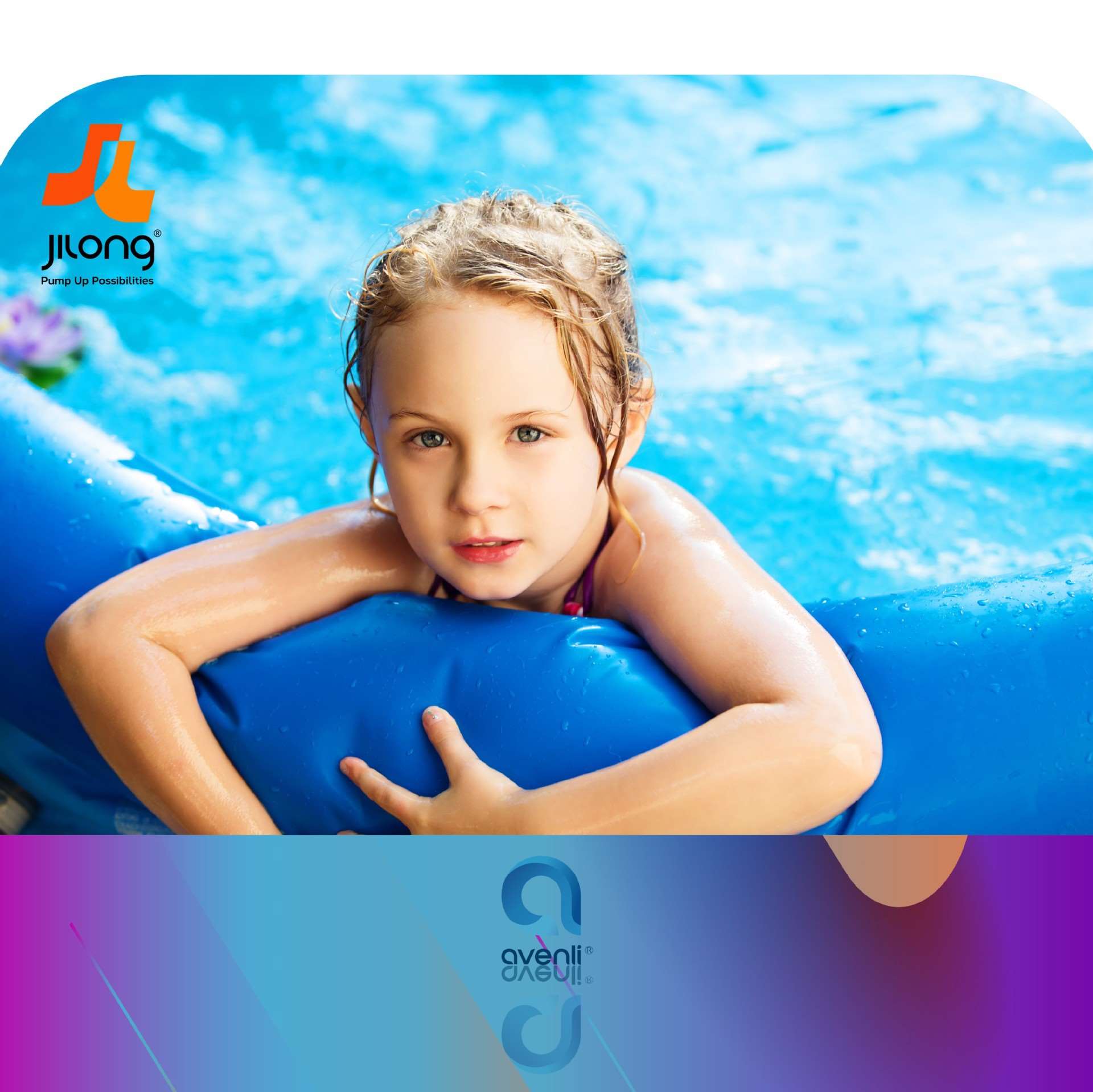 吉龙avenli 家用游泳池圆形户外大型扶梯支架水池 儿童折叠游泳池