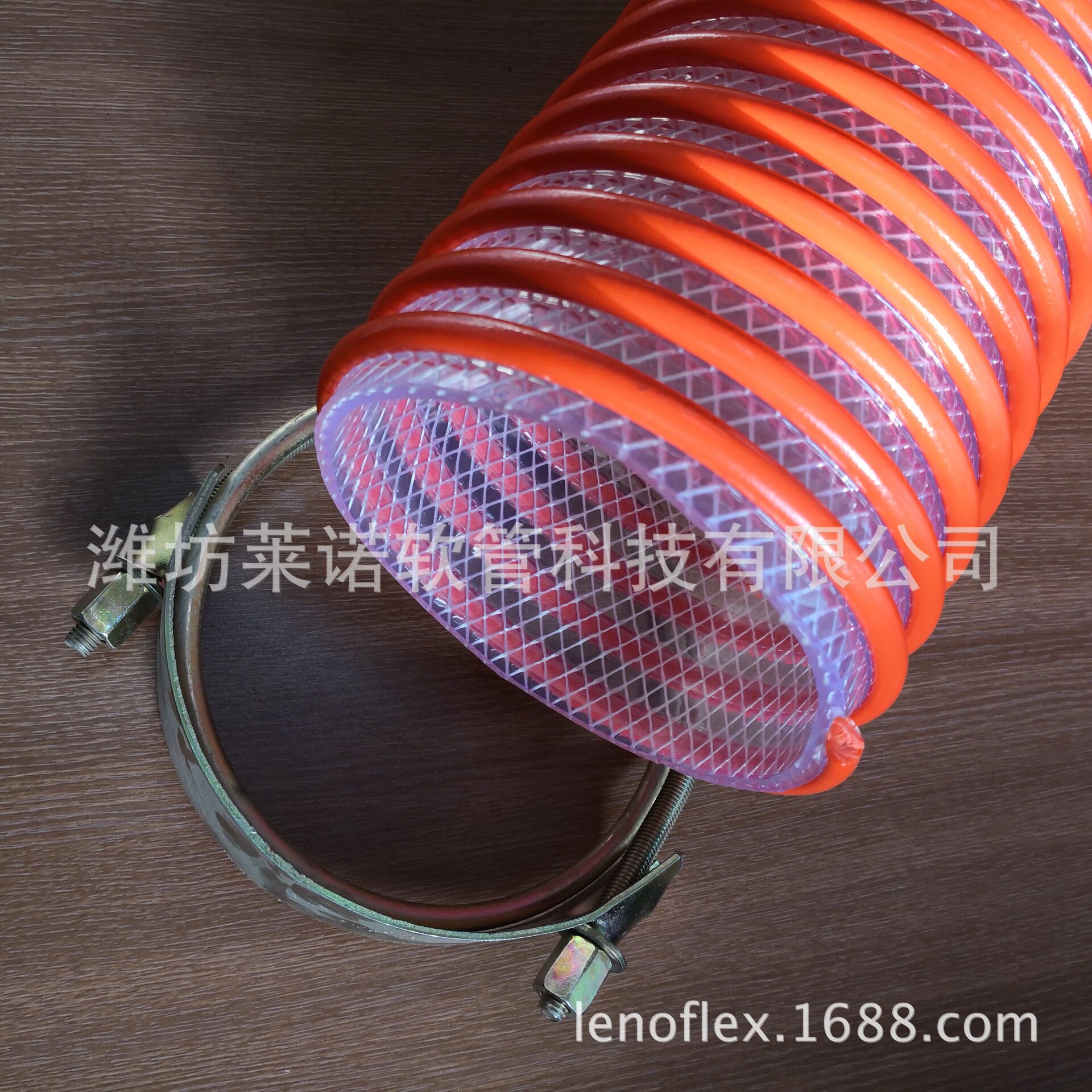 厂家直供PVC塑筋缠绕工业排污管 农业灌溉水管