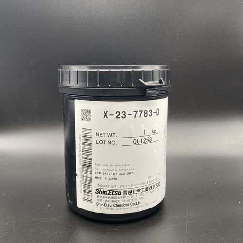 日本信越X-23-7783-D 导热硅脂电脑CPU显卡导热膏1kg含银散热膏