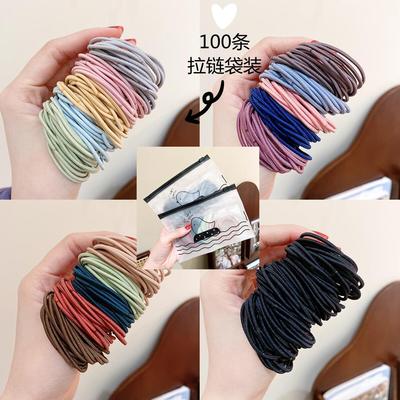 皮筋绑扎头发高弹力男女简约耐用