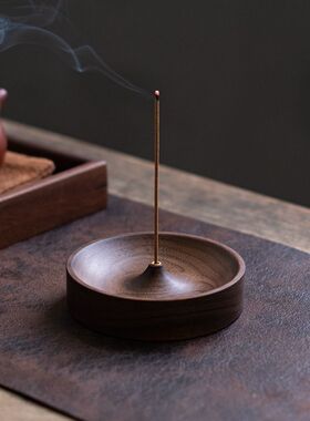 简约中式实木香薰小炉子