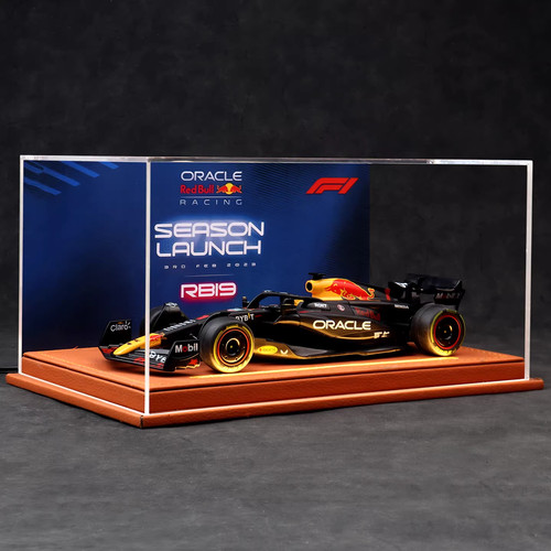 正版124红牛RB19方程式F1赛车