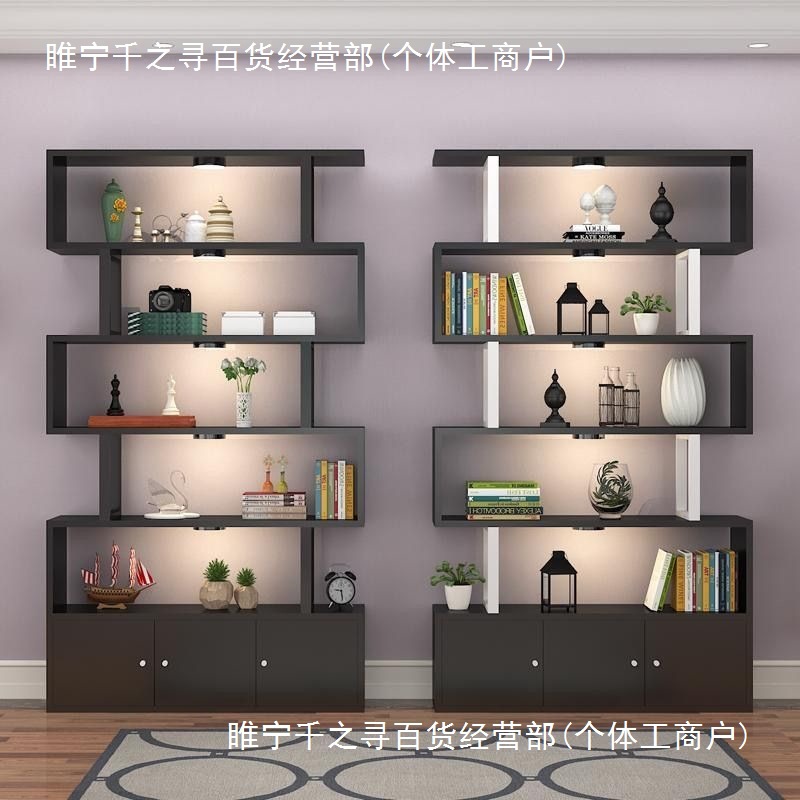 产品化妆品展示柜美容院理发店货架超市货架鞋柜陈列柜样品置物架