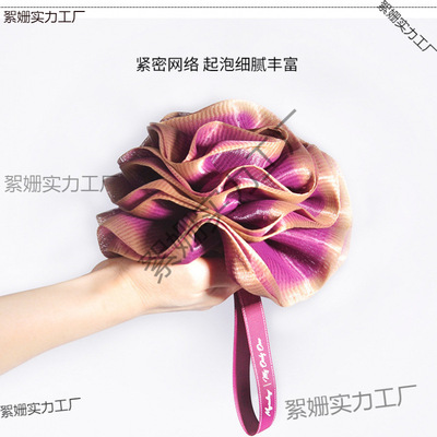 搓背沐浴球花浴花大号松散玫瑰柔软不搓澡巾起泡高档沐浴细腻