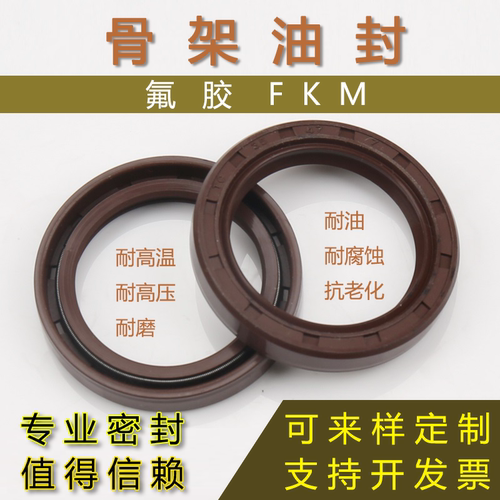 台湾NAK骨架油封丁腈氟胶耐高温耐油密封圈TC285*320*20;30*50*10