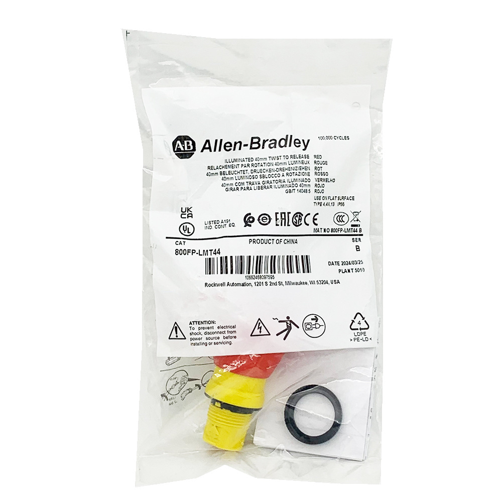 800FP-LM44按钮头罗克韦尔全新800FPLM44