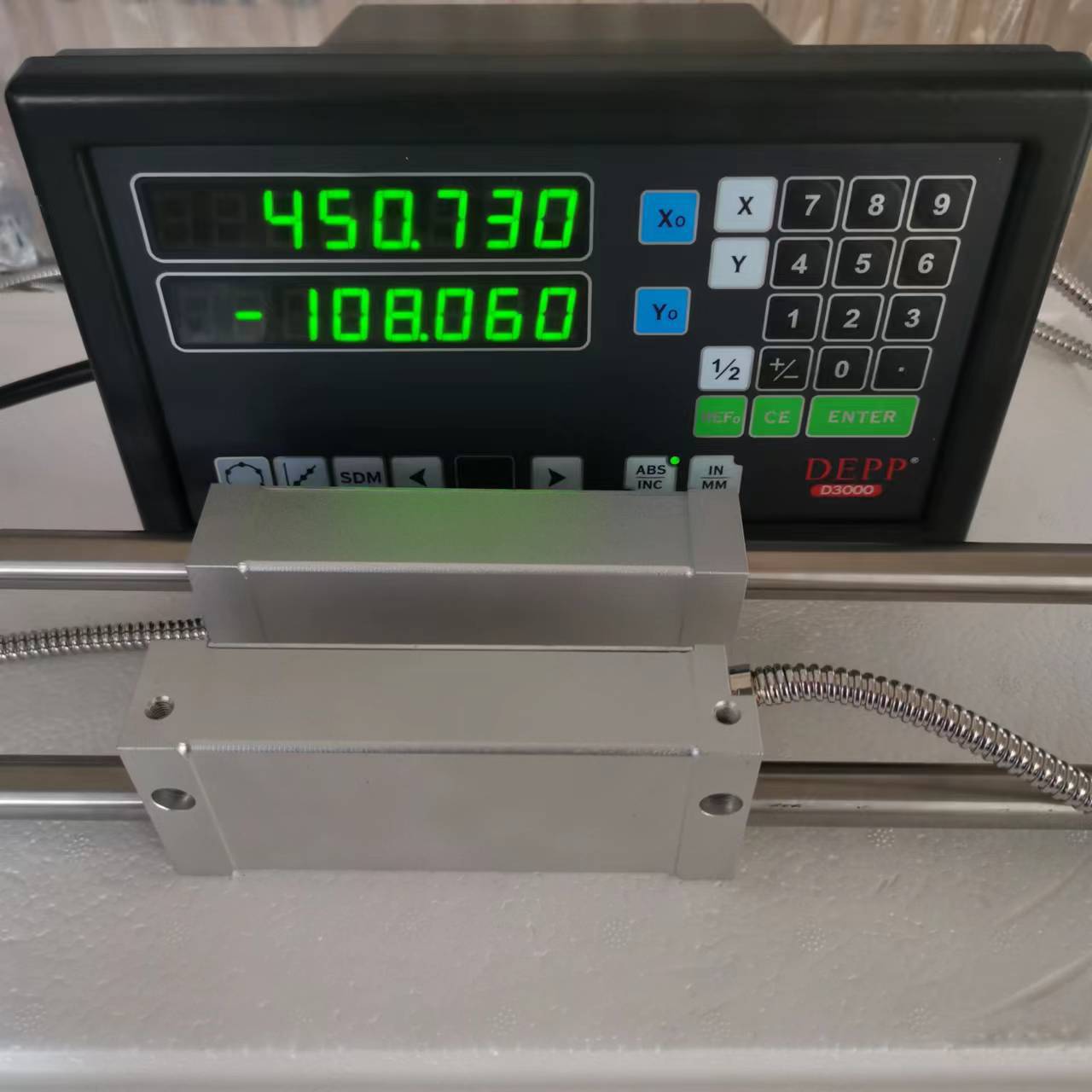 球栅表DC3000 两轴显示 电压220V 中捷镗床球栅表 昆明镗床球栅表