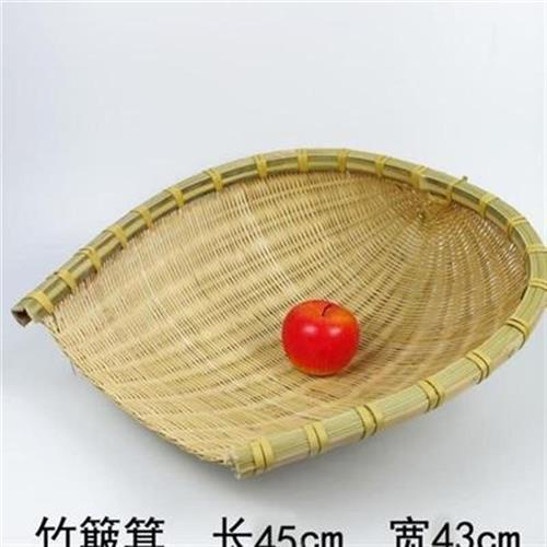 小号大号竹编手提竹篮子鸡蛋篮子购物买菜农家r竹制品