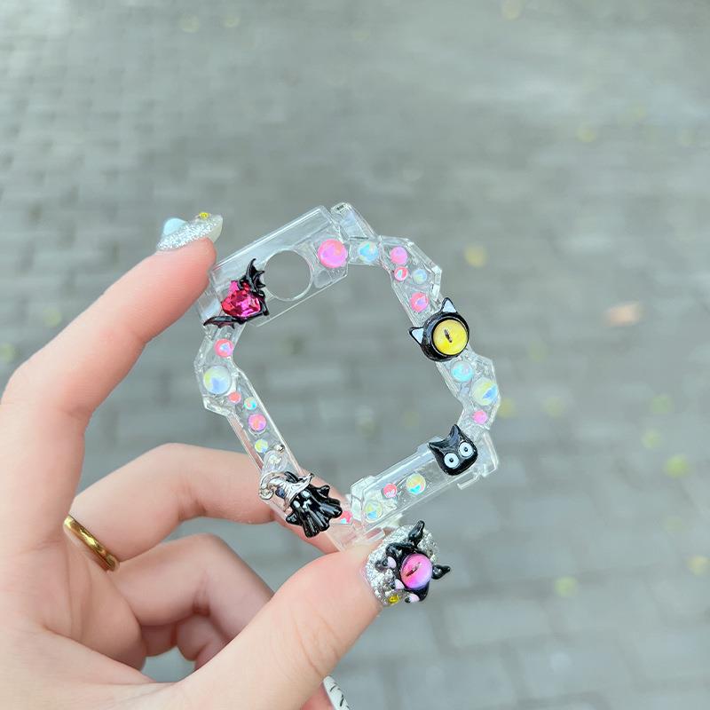 适用小天才电话手表表带Z10儿童Z9/Z8A小恶魔diy保护壳套D2AZ6Pro