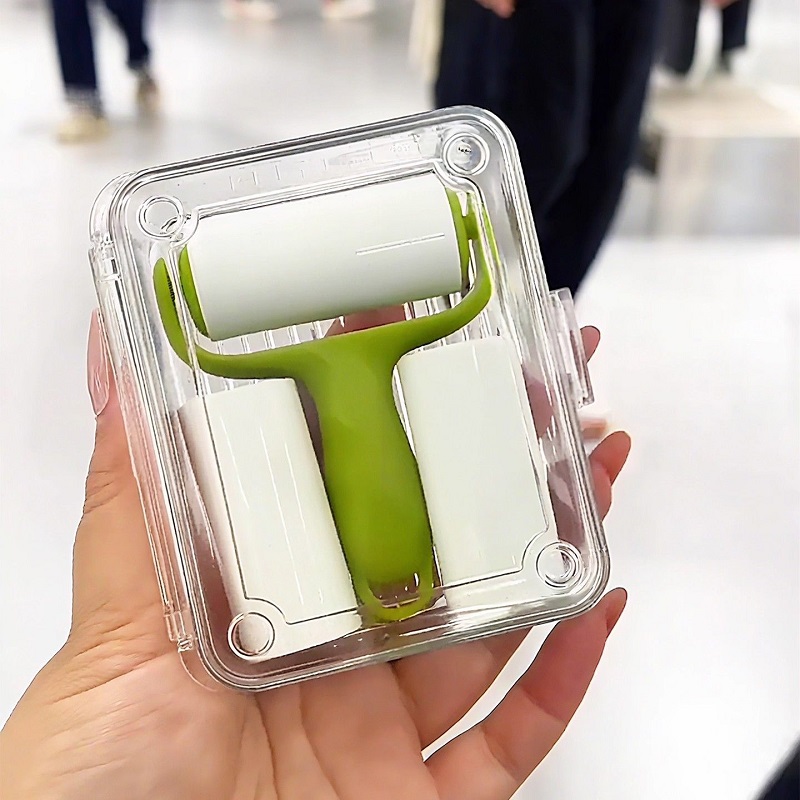 迷你粘毛神器滚筒式衣物