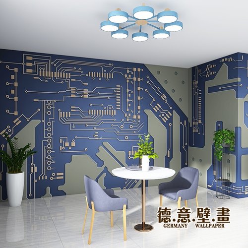 电路板壁纸价格 电路板壁纸图片 星期三