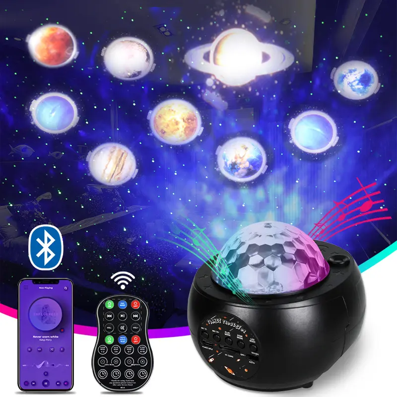 充电APP星空投影仪月球卧室