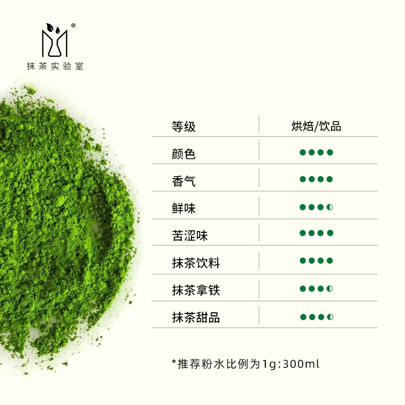 抹茶实验室茶茶鲜子50克