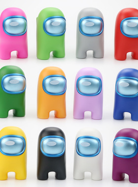 太空狼人杀玩具Among us amongus公仔在我们之间潮玩周边玩具搪胶