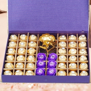 费列罗巧克力礼盒装送男女朋友同学生日创意情人节糖果零食礼物