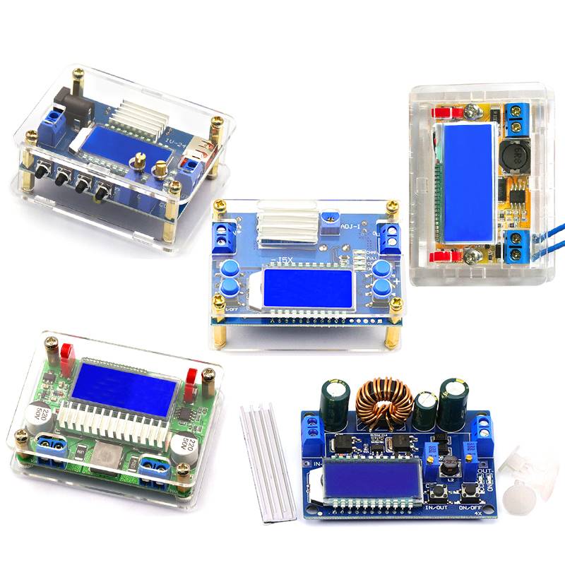 可调降压升压电源模块10ADC直流3A/5恒压恒流液晶屏电压电流双显