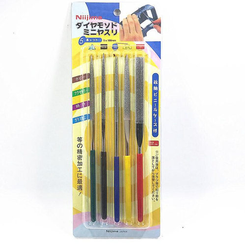 修表工具 金钢锉刀 小型碳钢锉刀?什锦锉 钢锉 锋钢锉刀 五支装