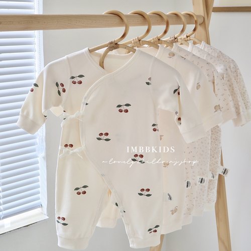 纯棉连体衣娃丽比长袖双层保暖