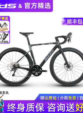 喜德盛RS450PRO公路自行车碳纤维轮组前叉禧玛诺20速油刹公路赛车