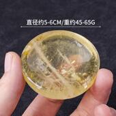 2026天然水晶原石黄水晶小碗摆件水晶原石打磨消磁碗家居装 饰摆件