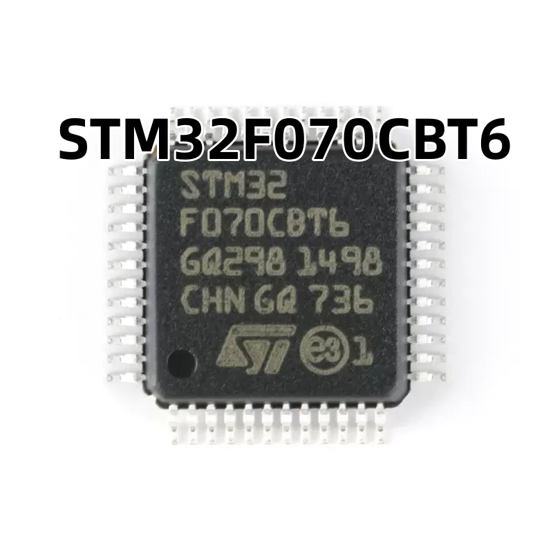 STM32F070CBT6 LQFP-48 ARM Cortex-M0 32位微控制器-MCU原装正品