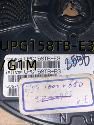 UPG158TB-E3/G1M  00+05 SOT363  原装现货