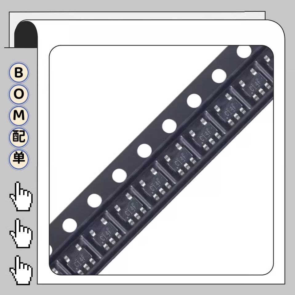 100个 UMW SN74LVC1G14DBVR SOT-23-5施密特触发器非门逻辑芯片