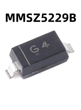 （100只）MMSZ5229B G4 SOD-123 原装正品4.3V 350mW稳压二极管