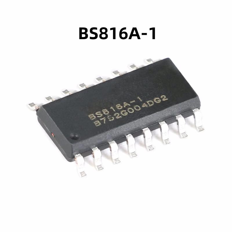 BS816A-1 全新原装贴片  NSOP-16 6键电容触摸按键芯片IC
