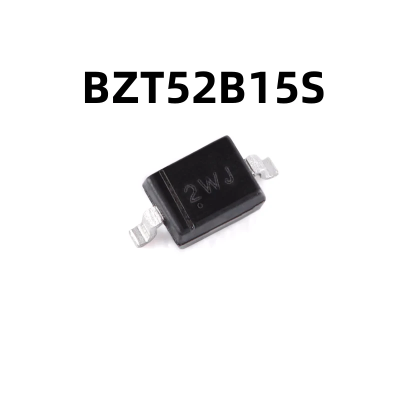 （100只）BZT52B15S 2WJ SOD-323原装正品15V 200mW稳压二极管