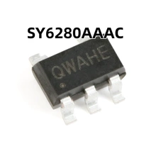 SY6280AAAC 丝印QW SOT-23-5 原装正品 低损耗配电开关器件芯片