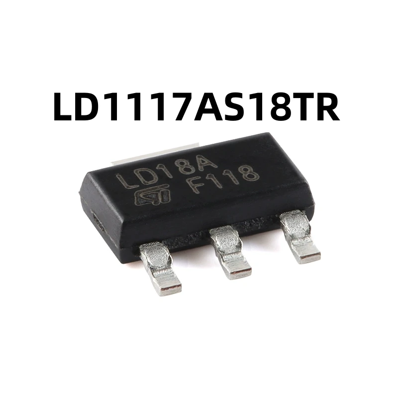 LD1117AS18TR SOT-223 原装正品 低压降固定正电压稳压器芯片