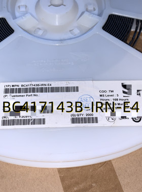 BC417143B-IRN-E4  BC417143BRN   09+ BGA  原装现货