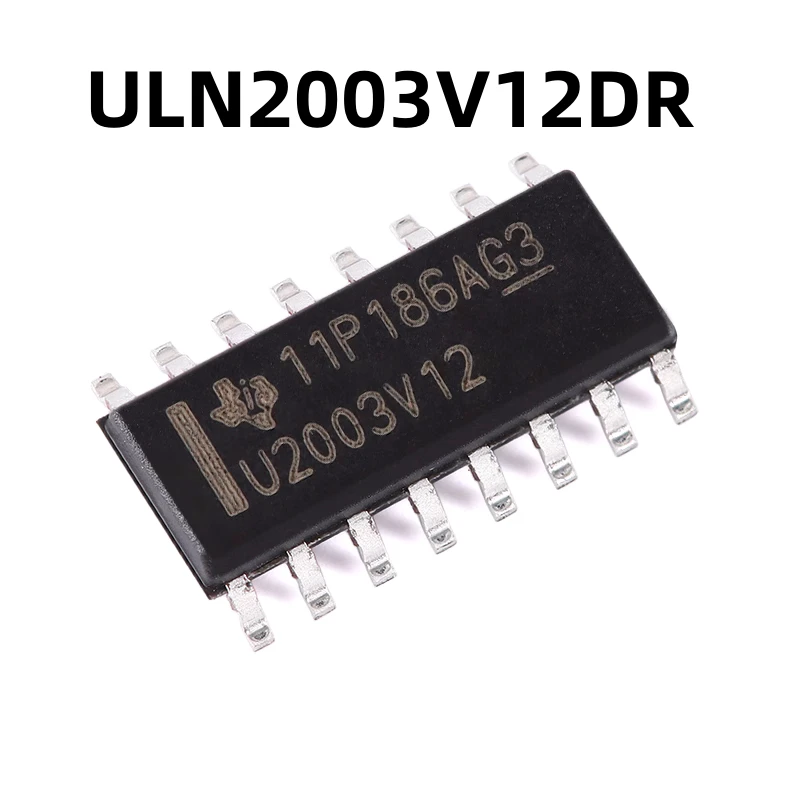ULN2003V12DR SOIC-16 原装正品7通道NMOS阵列低侧驱动器芯片