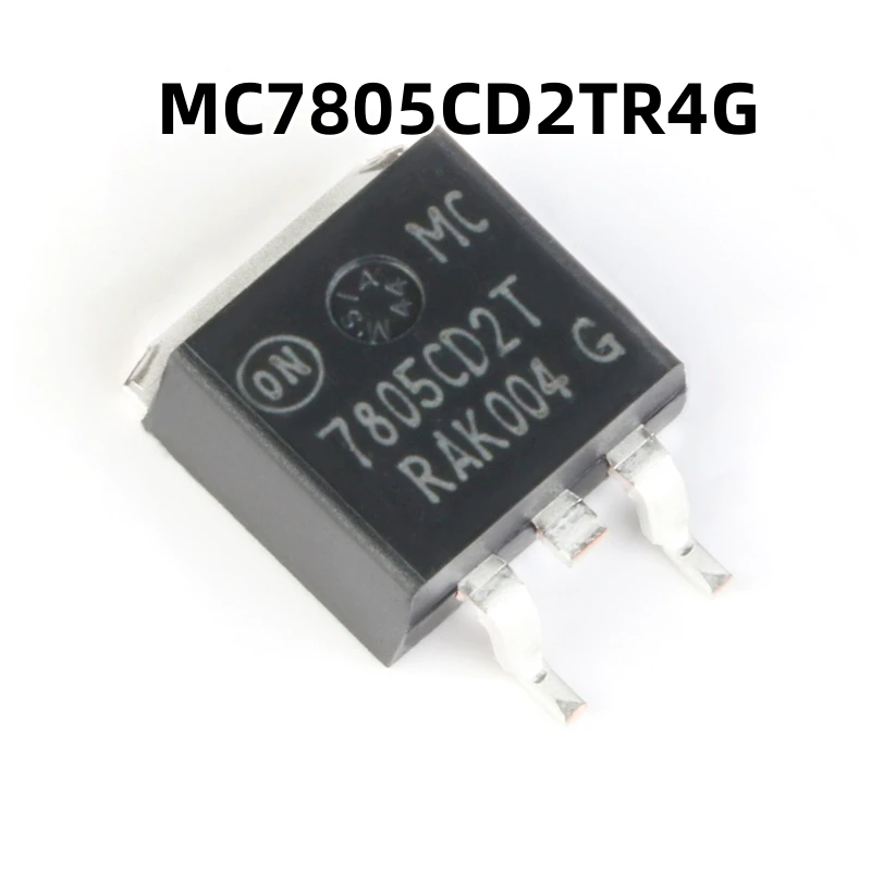MC7805CD2TR4G 原装正品 TO-263-2 5V/1A 正输出 线性稳压器芯片