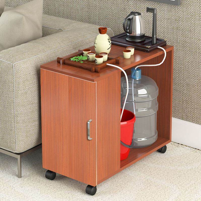 沙发饮水机茶柜边角几公寓放水桶烧水架子茶吧机柜子一体茶几桌