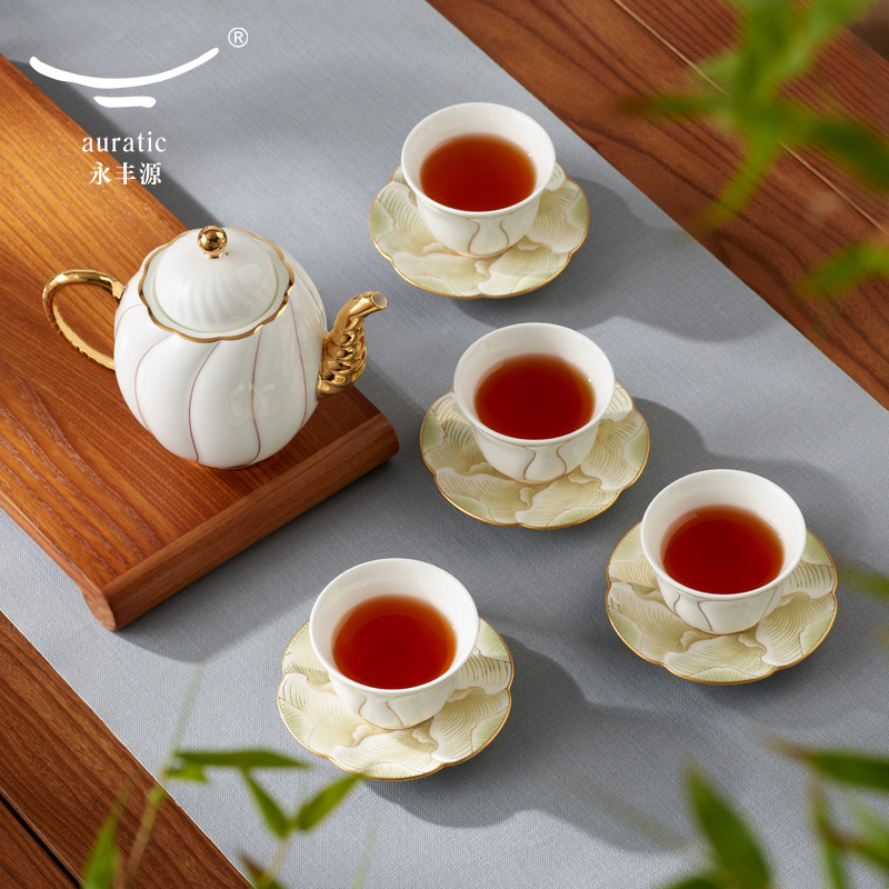 国瓷永丰源盛世玉兰10头茶具