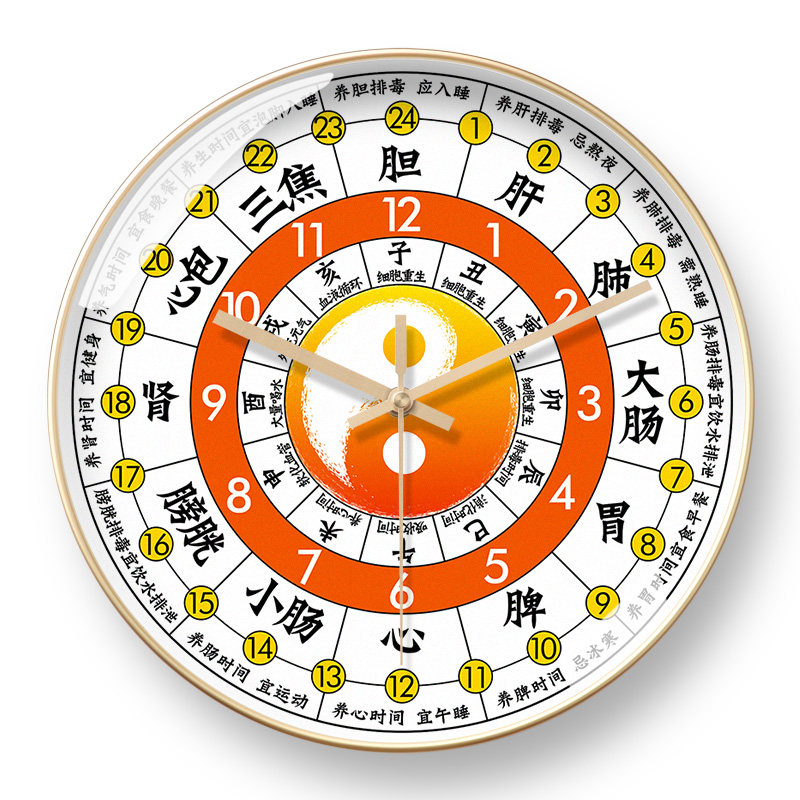 美幻达pvc简约玻璃室内塑料石英钟挂钟