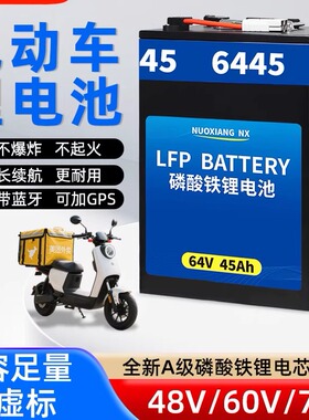9号电动车电池60V电动车电池磷酸铁锂48V72V大容量100AH可定制