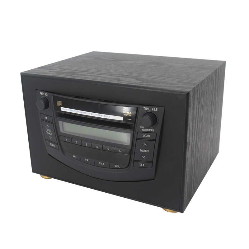丰田车机老RAV4CD机改装家用机箱