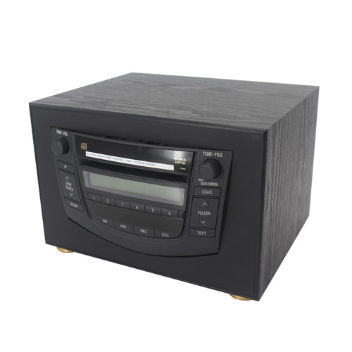 丰田车机老RAV4CD机改装家用机箱