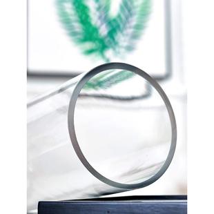 glass set piece Large rose vase bamboo lily size