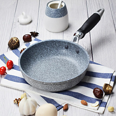 Durable Stone Frying Wok Pan Non-stick Ceramic Pot Induction