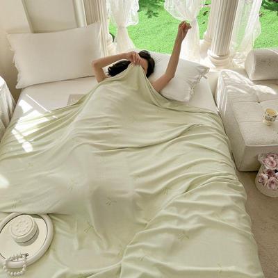 Bamboo Fiber Blanket Towel Summer Cool Quilt Bed Cover Duvet