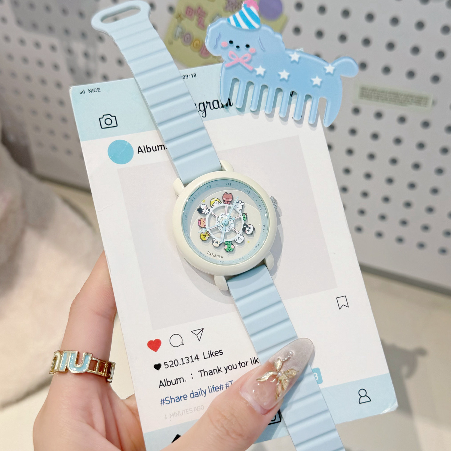 儿童手表女款女小学生只看时间学生女生专用女童磁吸2026正流行表,手表,国产腕表,淘宝优惠券,粉丝福利购,淘宝优惠卷