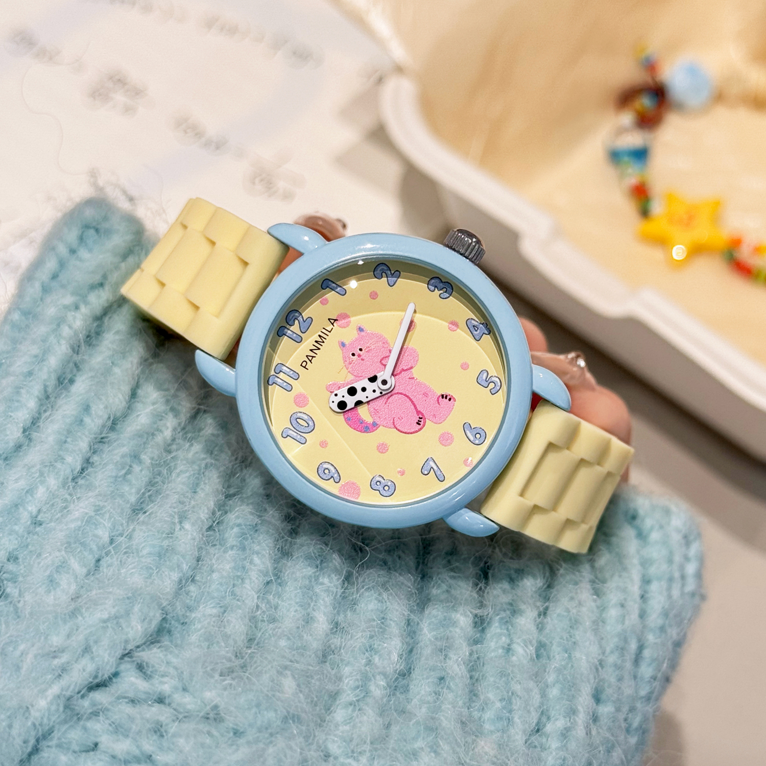 番米拉狂欢派对多巴胺女生手表