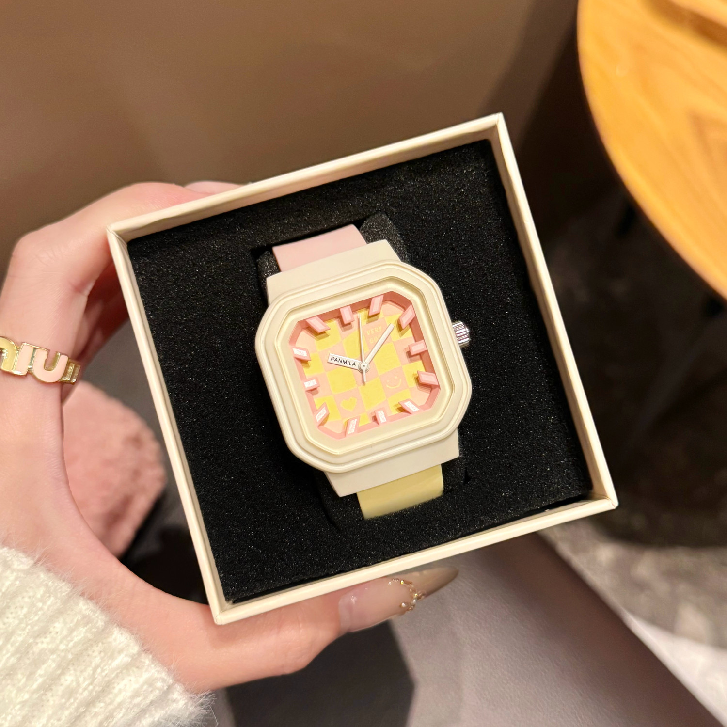 番米拉儿童手表女款女小学生女孩只看时间女生学生款2026正流行表,手表,国产腕表,淘宝优惠券,粉丝福利购,淘宝优惠卷